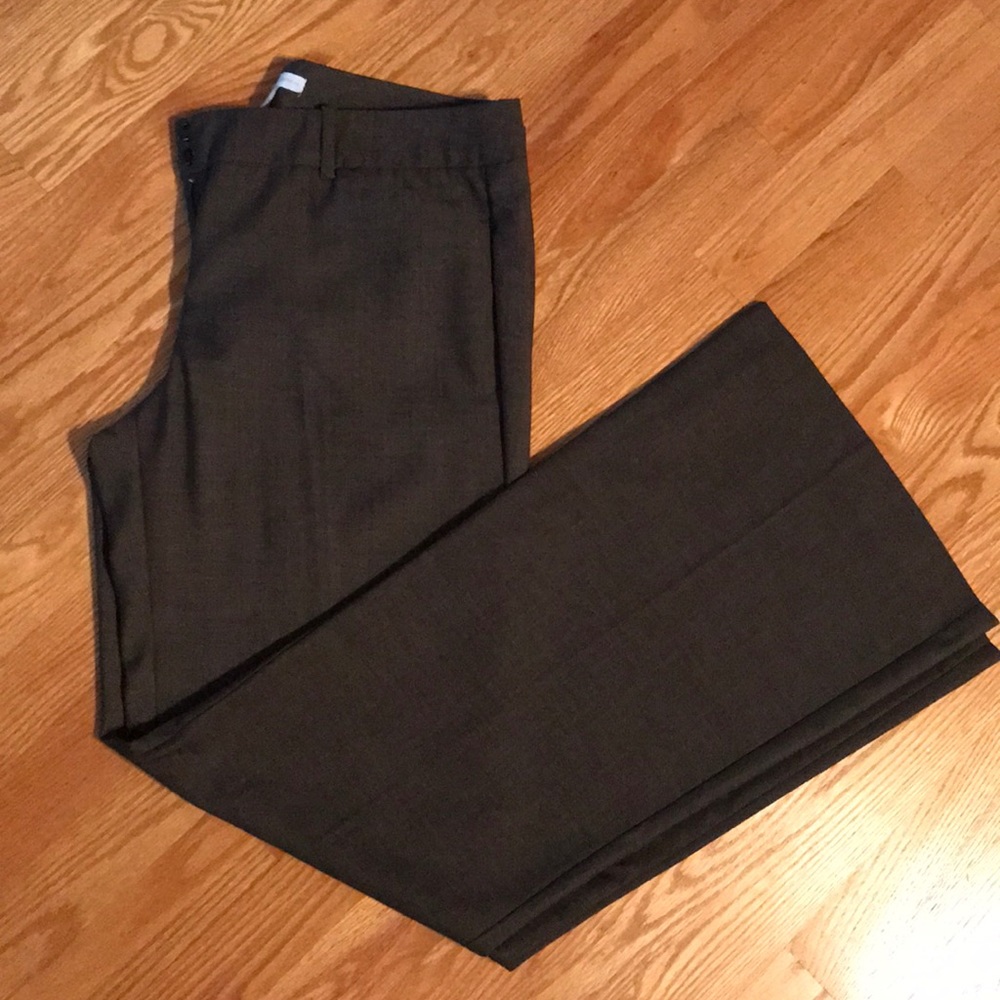 Brown/gray dress pants